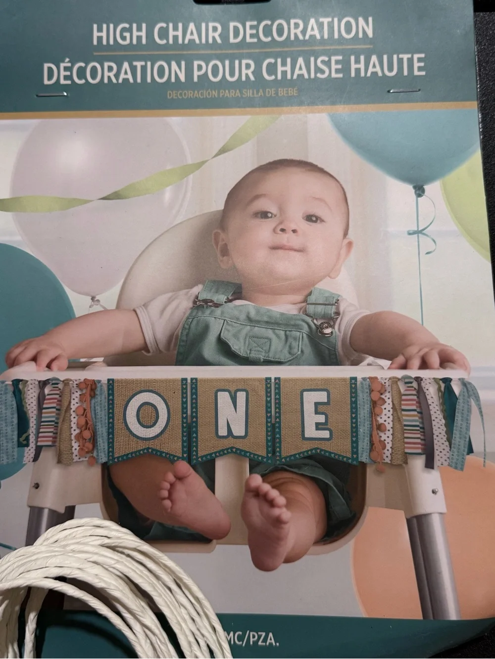 Wild One Birthday High Chair Decoration & Party Set